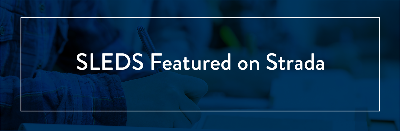 SLEDS Featured on Strada